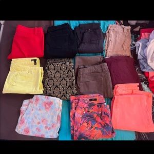 LOT OF 11 pants 0-4
